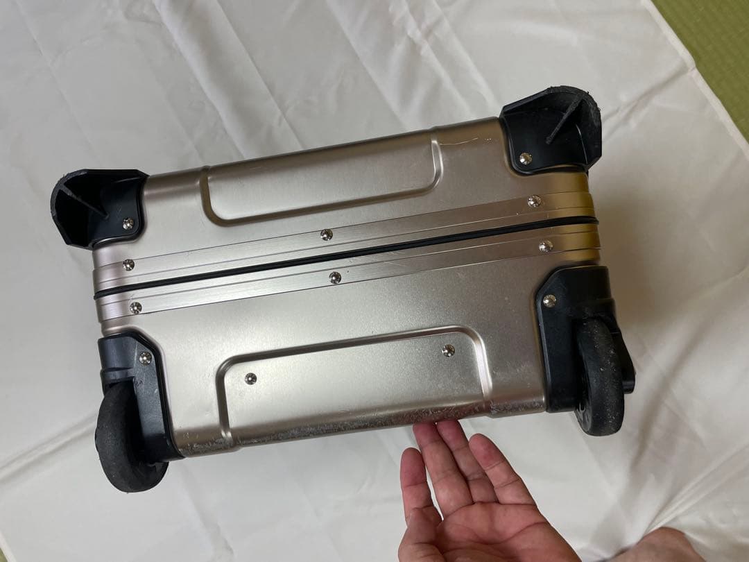 ゼロハリバートン スーツケース 2輪 GEO Aluminum ブロンズ色　美品