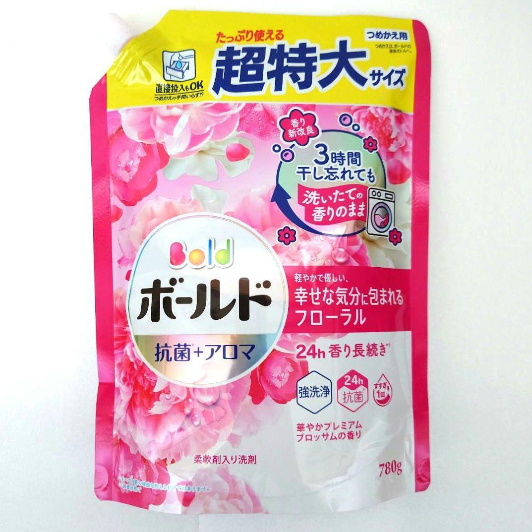 P＆G　ボールド　プレミアムブロッサム　抗菌＋アロマ　超特大　780g　20袋
