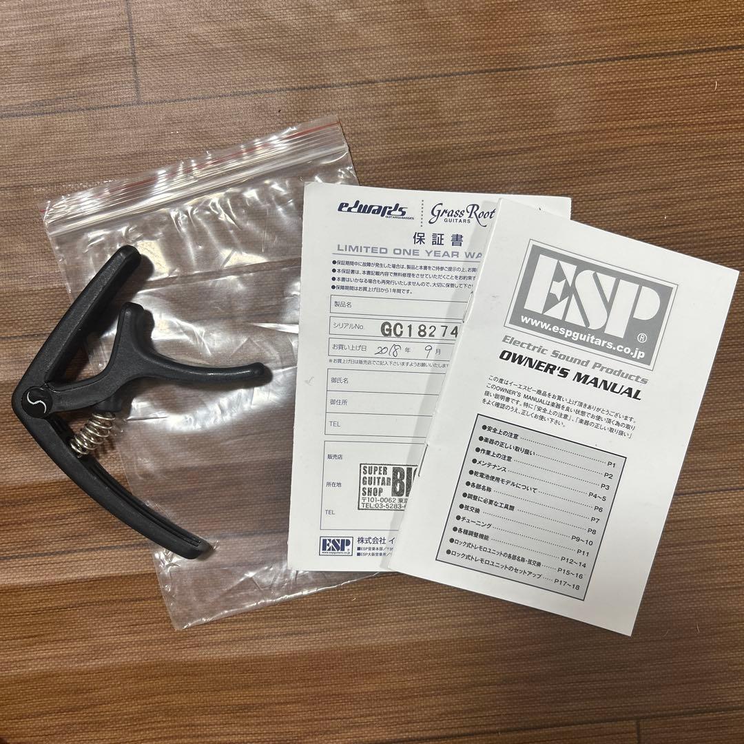 ESP BanG Dream! エレキギター 戸山香澄 モデル バンドリ 赤