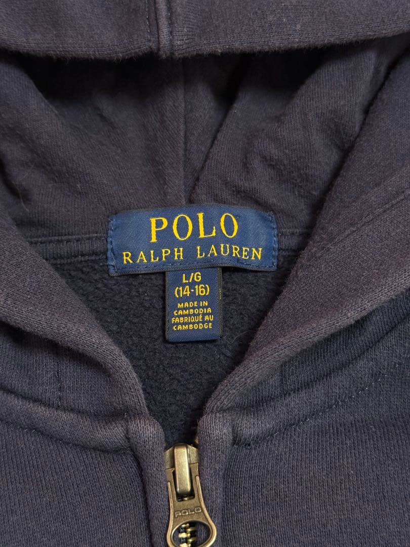 Polo Ralph Lauren ネイビー パーカー L/G