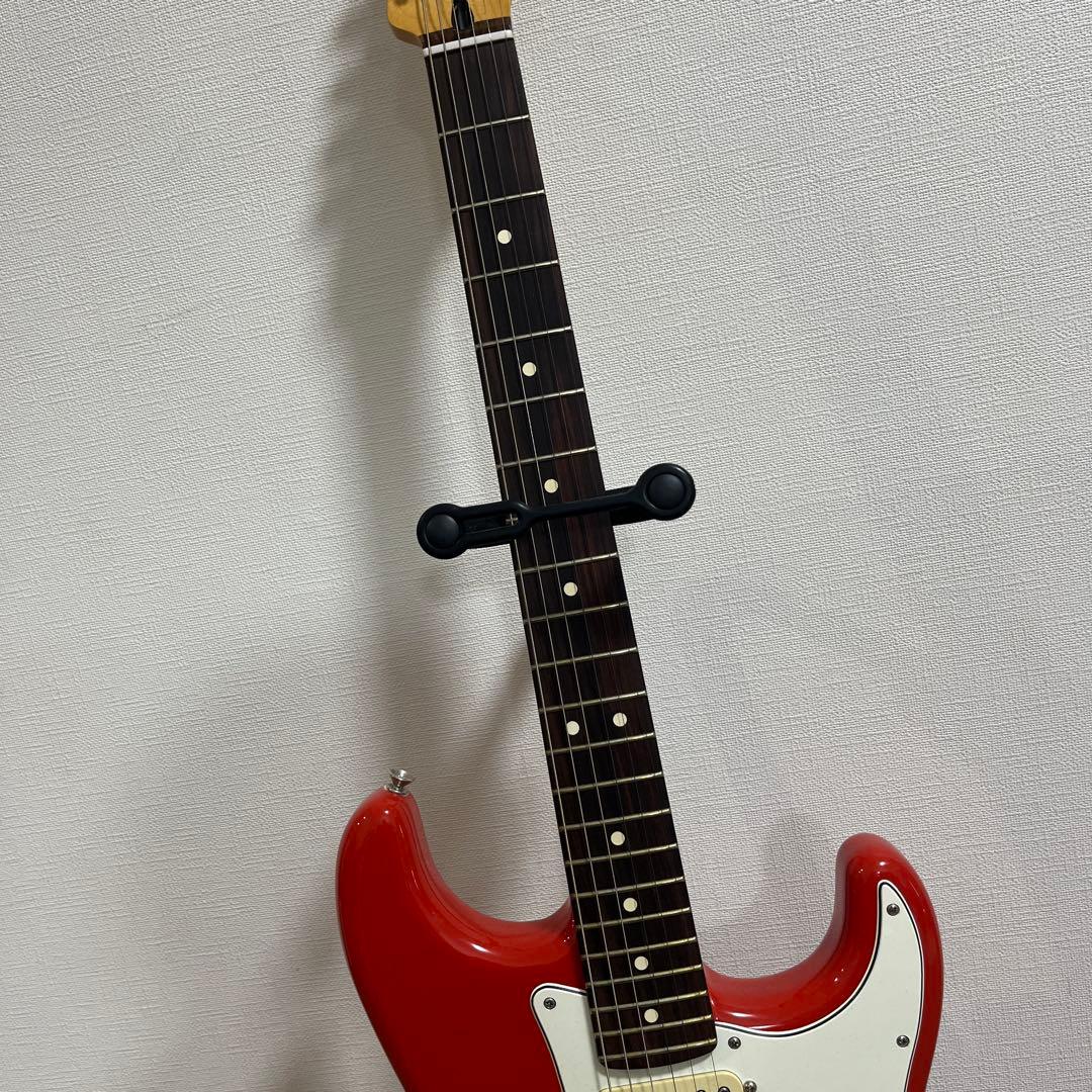 fender stratcaster player2 コーラルレッドハードケース