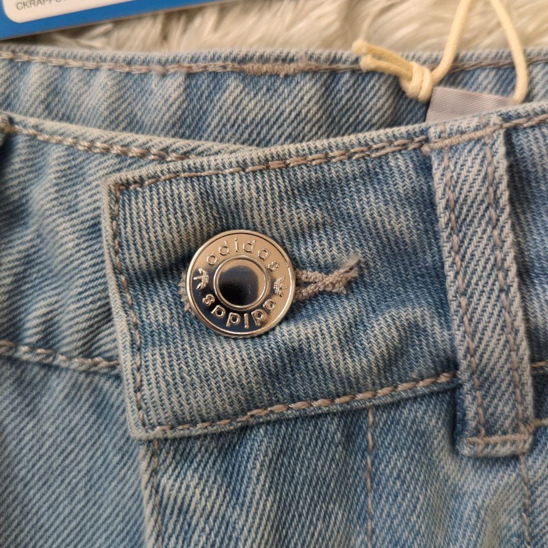 美品 adidas デニム カーゴパンツ ベルト付き　24