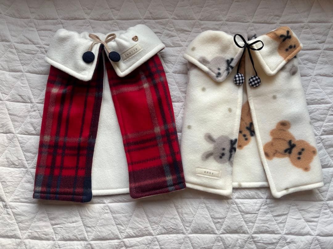 ♡こうちゃん♡様 犬用品 カフェマット マント 2way ハンドメイド ケープ