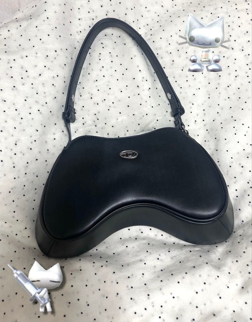 ディーゼル DIESEL ショルダーバッグ ブラック レディース play