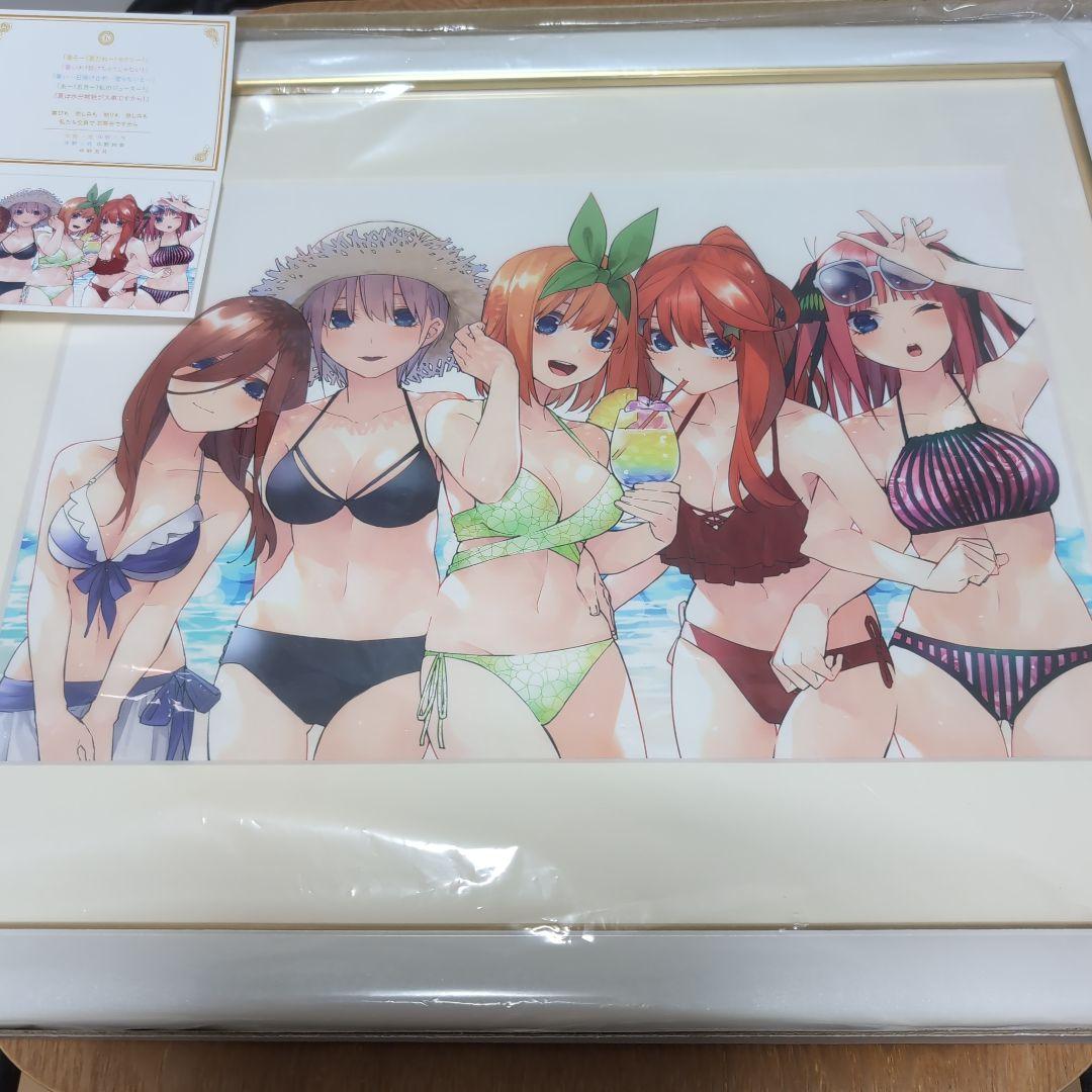 Y*Y様 五等分の花嫁パートナーコレクション 記念額装絵12ヶ月分 Anique