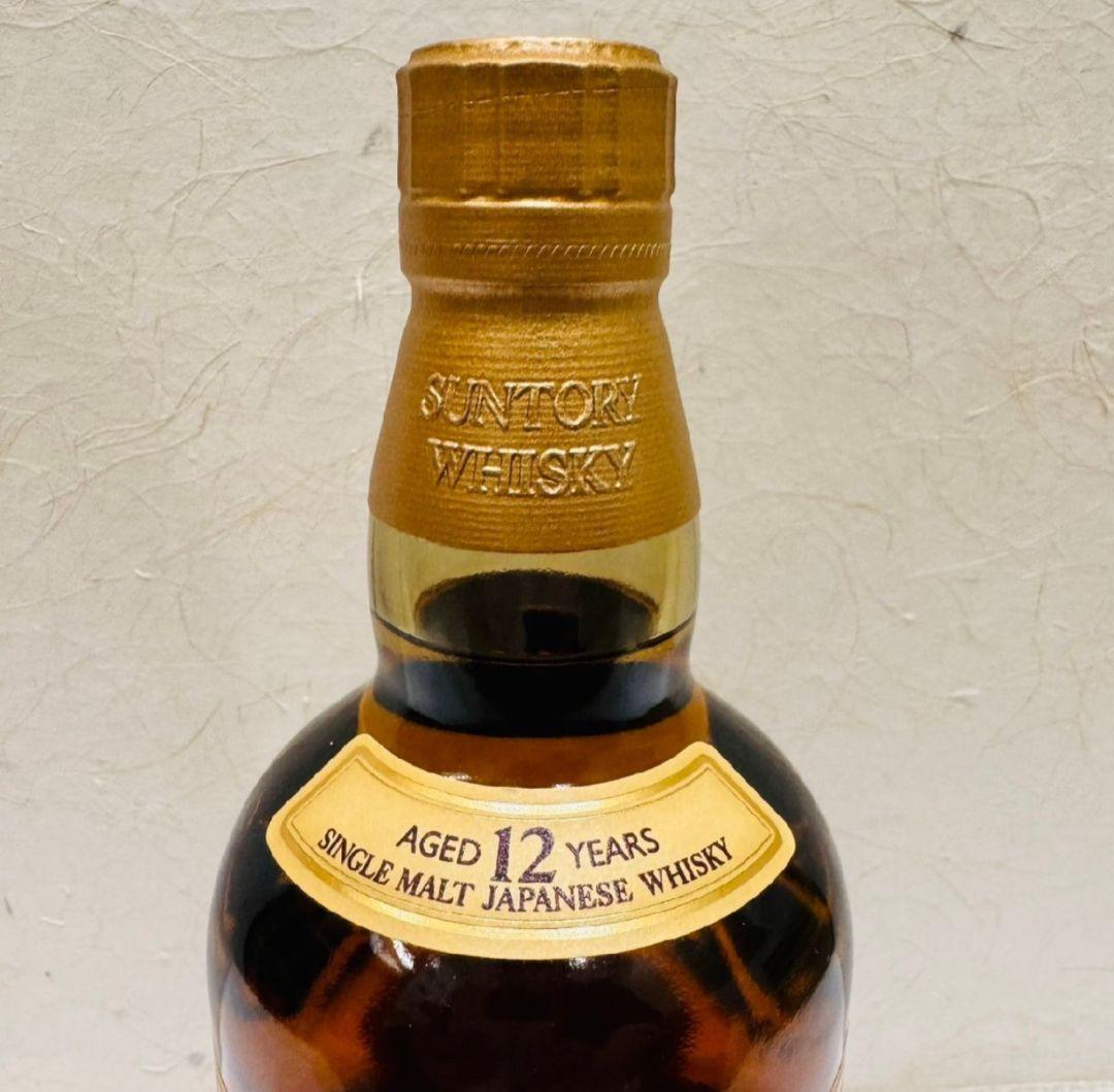 (89)SUNTORY 山崎12年 100周年ラベルシングルモルト ウイスキー