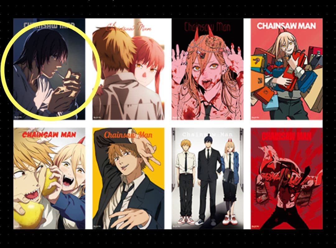 チェンソーマン展　B2ポスター〈A・アキ〉早川アキ