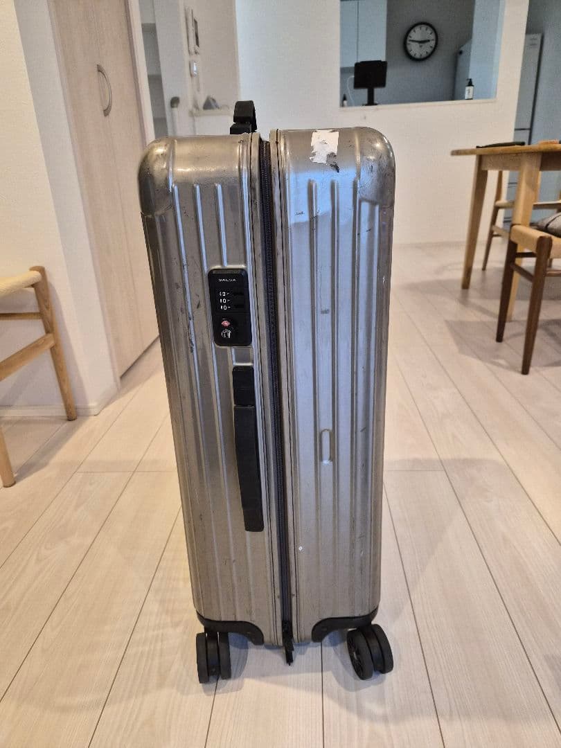 RIMOWA リモワ サルサ105L スーツケース 4輪シルバー TSA 旧ロゴ