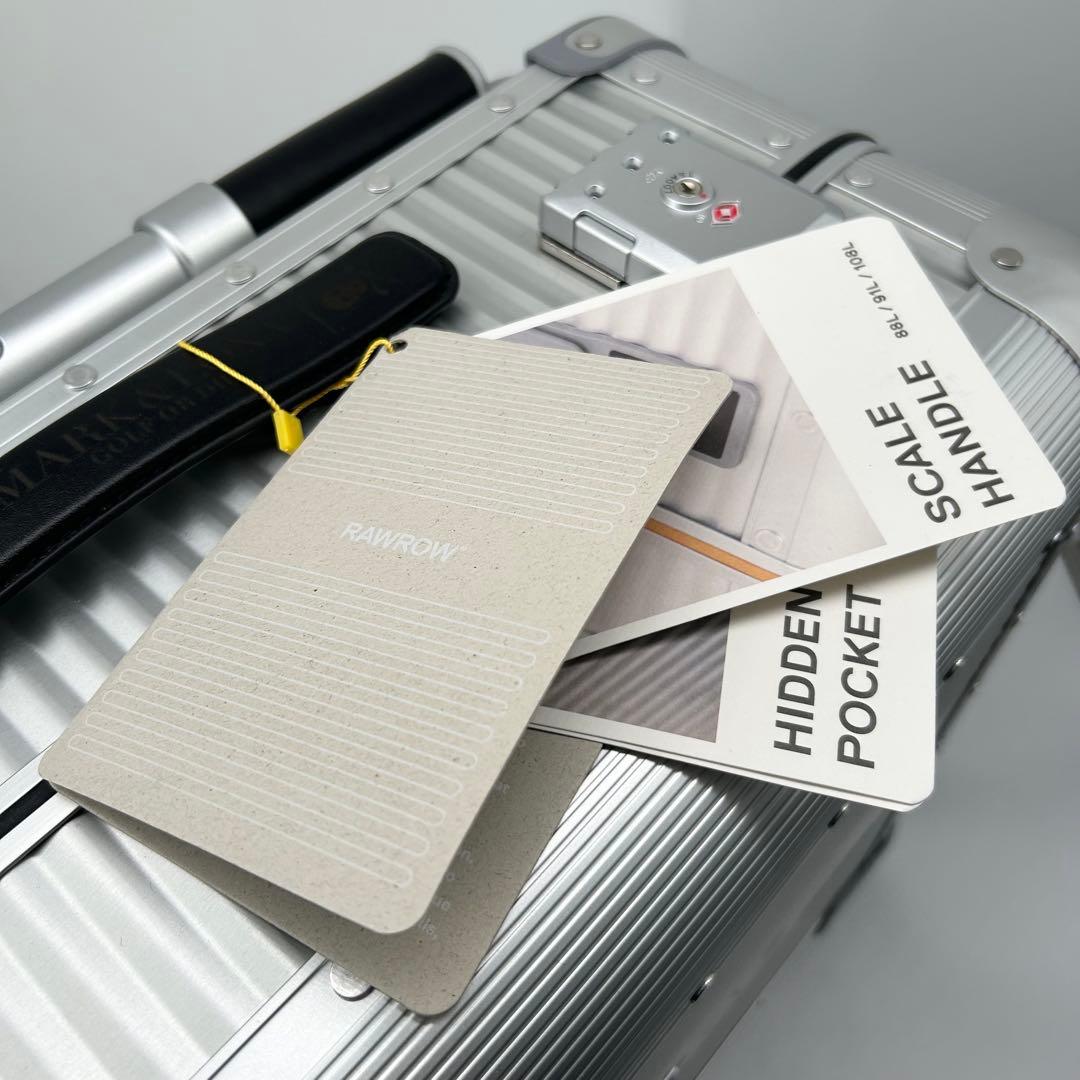 16802✨未使用✨マークアンドロナ× Rawrow アルミキャリーケース 4輪