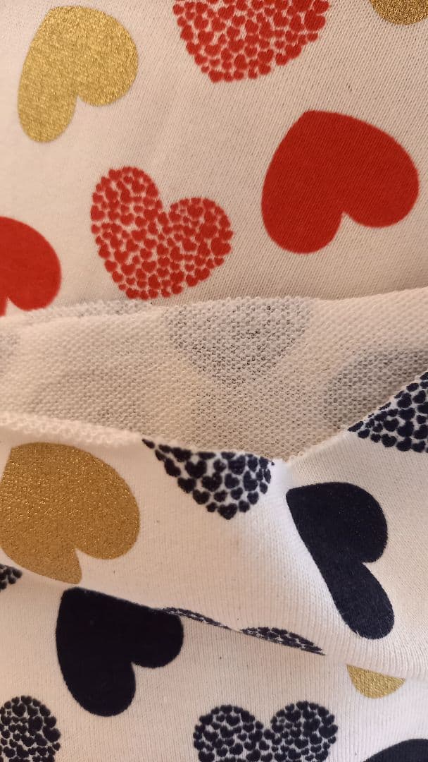 新しい生地　犬の服