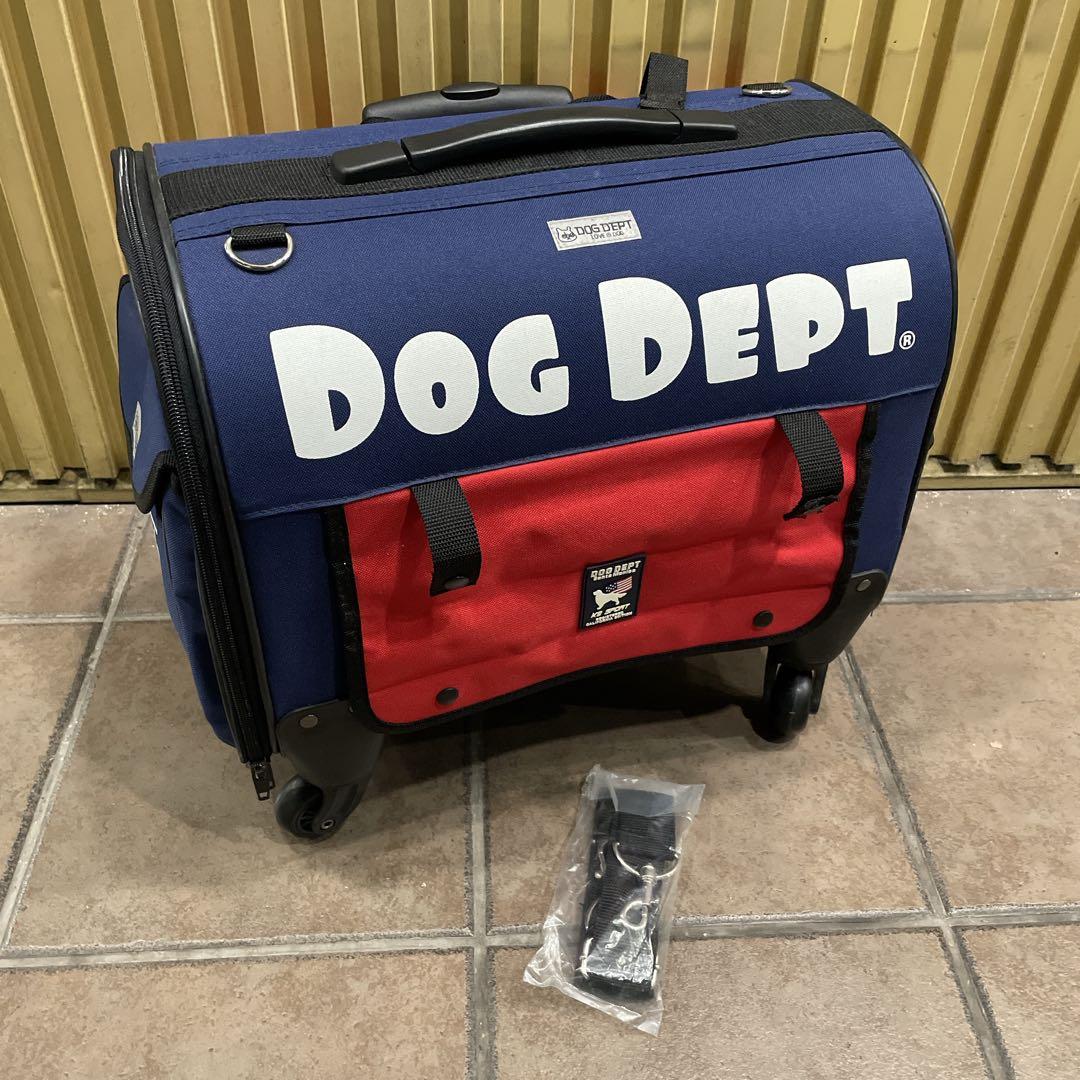 【美品】dogdept キャリーバッグ　犬　猫　コロコロ