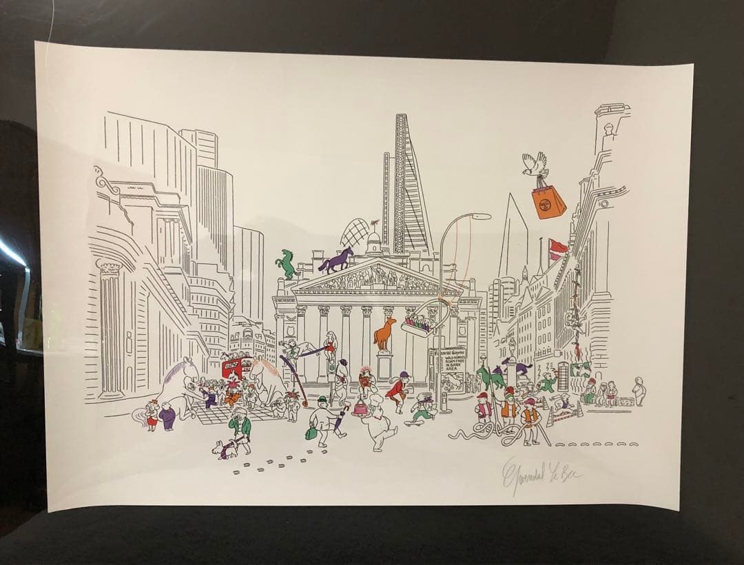 Salter Hermes エルメス スペシャルアート サイン ケース付