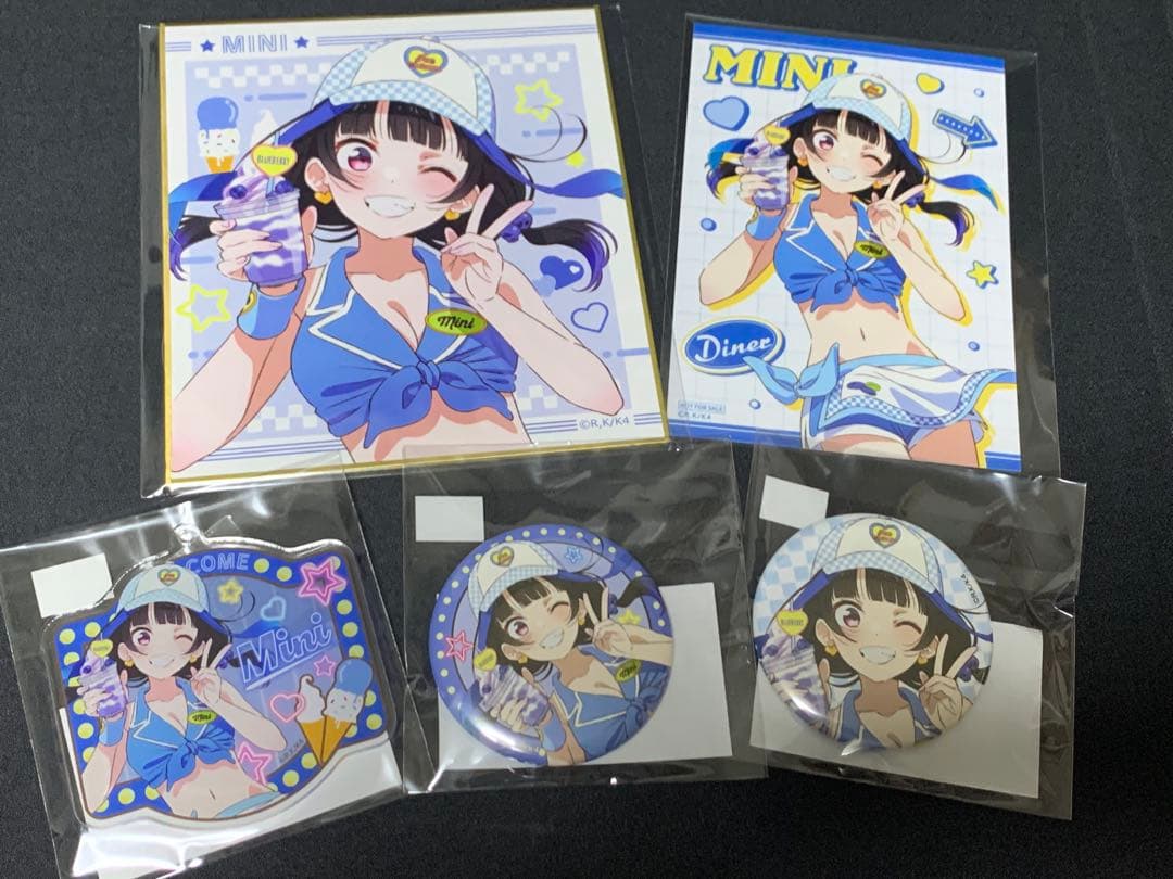 彼女、お借りします 真夏のアイス屋さん 八重森みに グッズセット