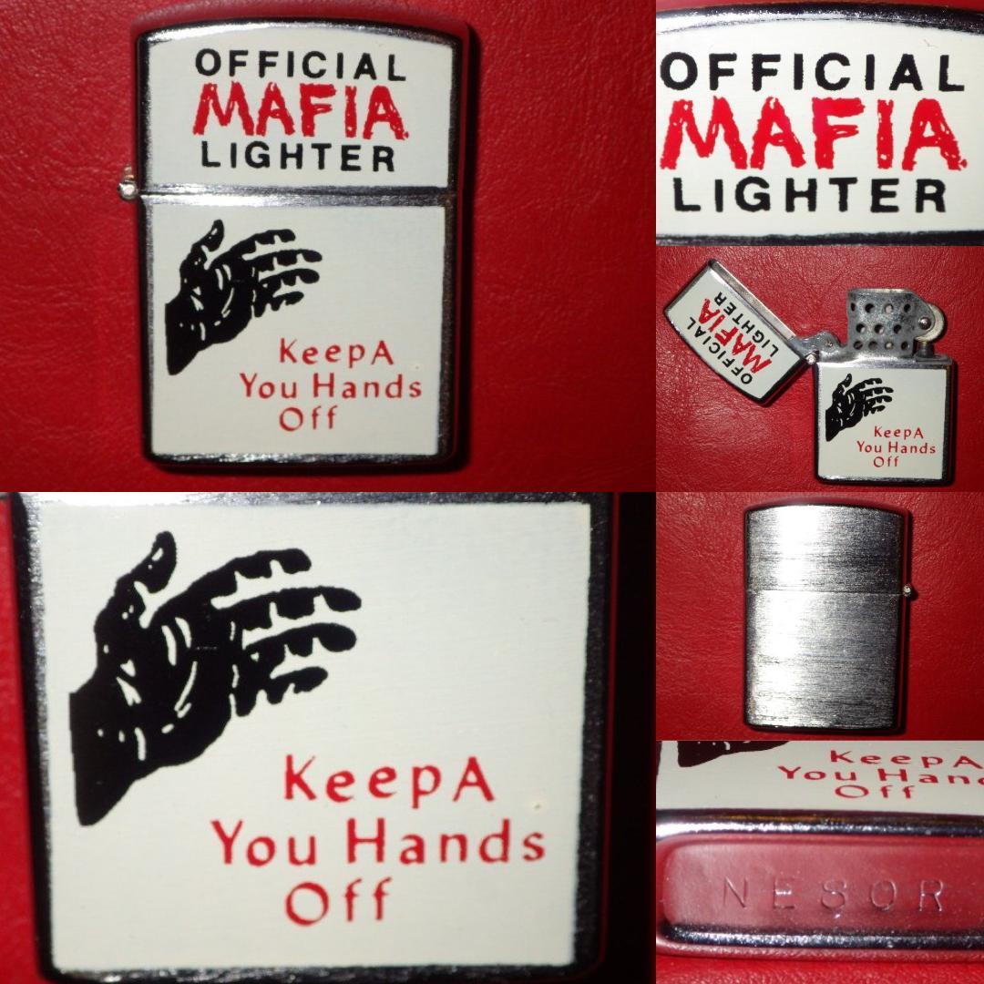 60’S★オイルライター★ビンテージ★オフィシャル マフィア ライター★ジョーク