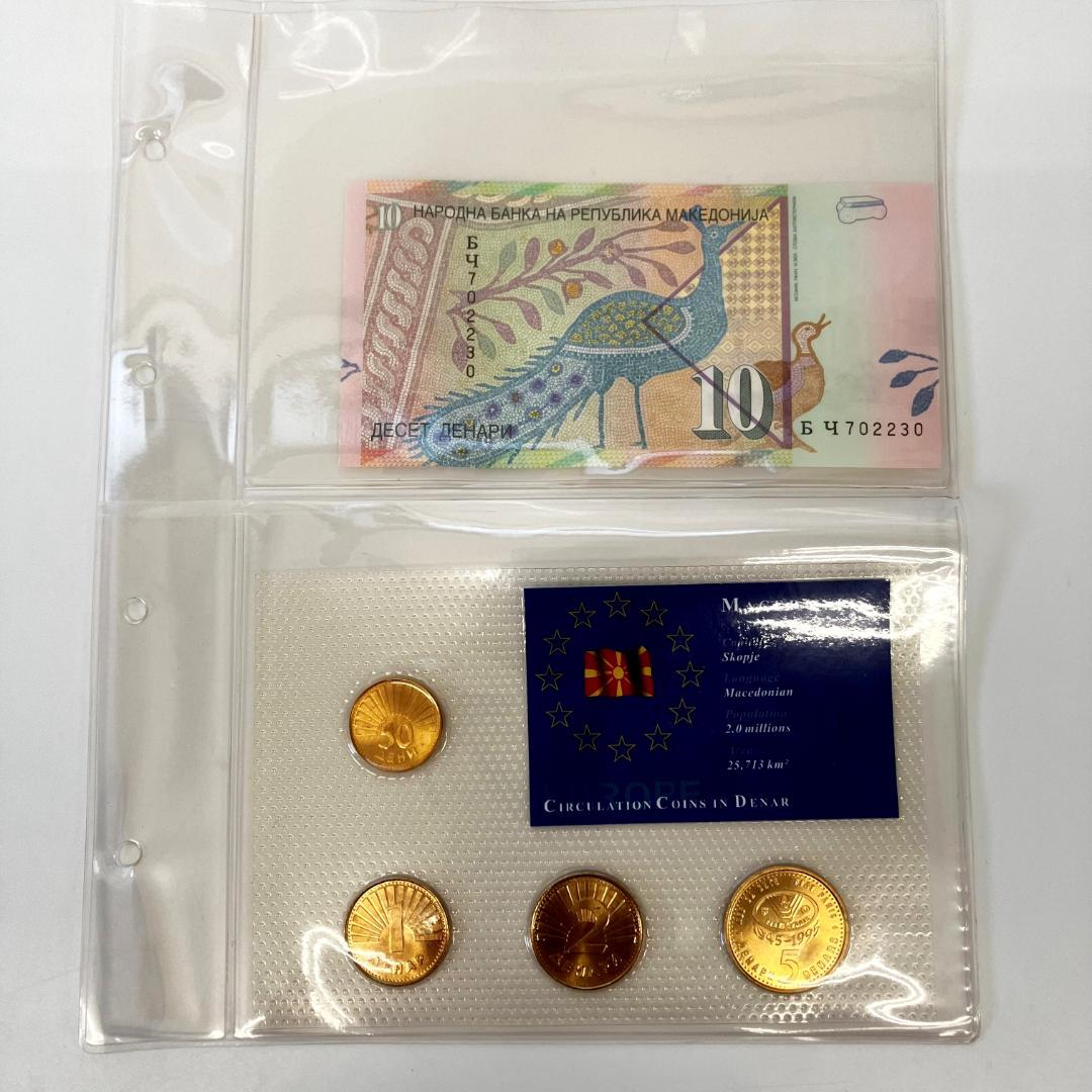 ヨーロッパ連合加盟候補10ヶ国 紙幣＆セット