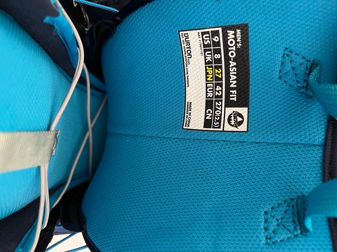 美品 BURTON スノーボードブーツ 27cm