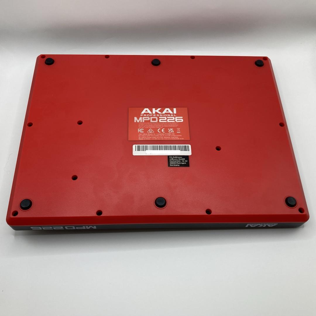 AKAI MPD226 MIDIパッド 動作良好 箱・USBケーブル付 DTM