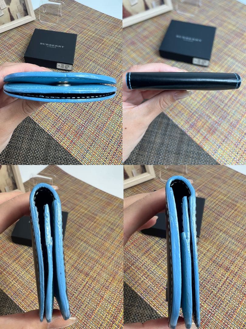 ✨極美品✨BURBERRY バーバリー ケース　本革　小銭入れ　レザー