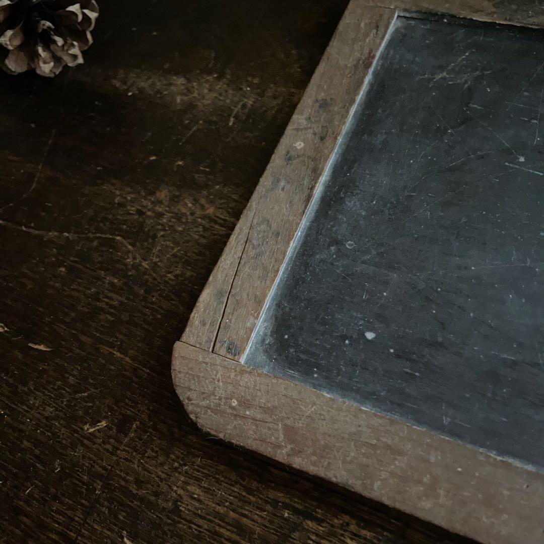 アンティーク　石板　黒板　メッセージボード　大正浪漫　カフェボード　店舗什器