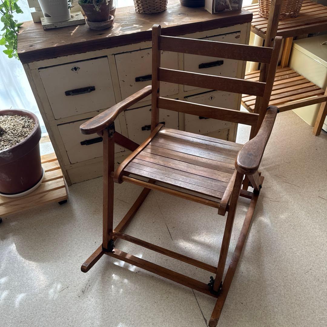 アンティーク ロッキングチェア KISSロッキングチェア イギリスアンティーク