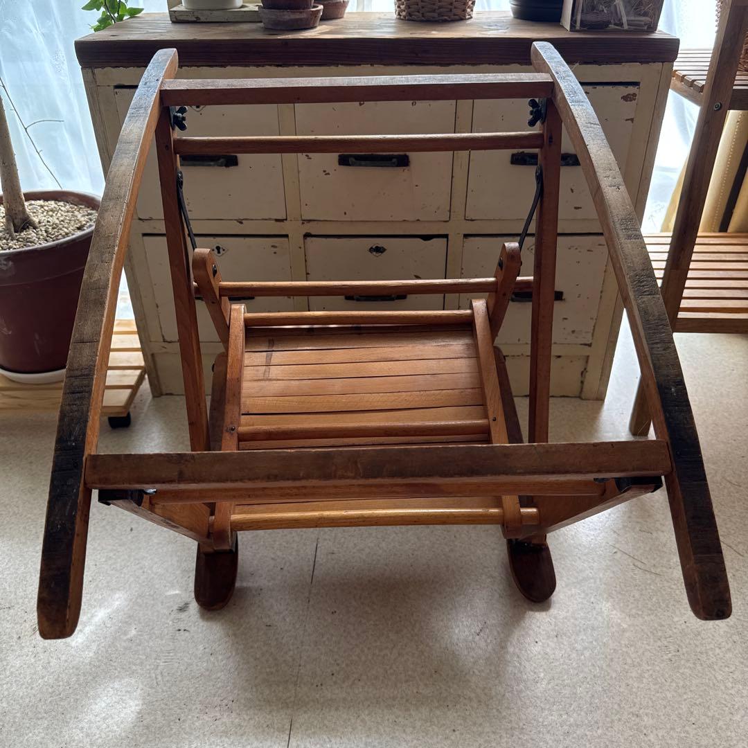 アンティーク ロッキングチェア KISSロッキングチェア イギリスアンティーク