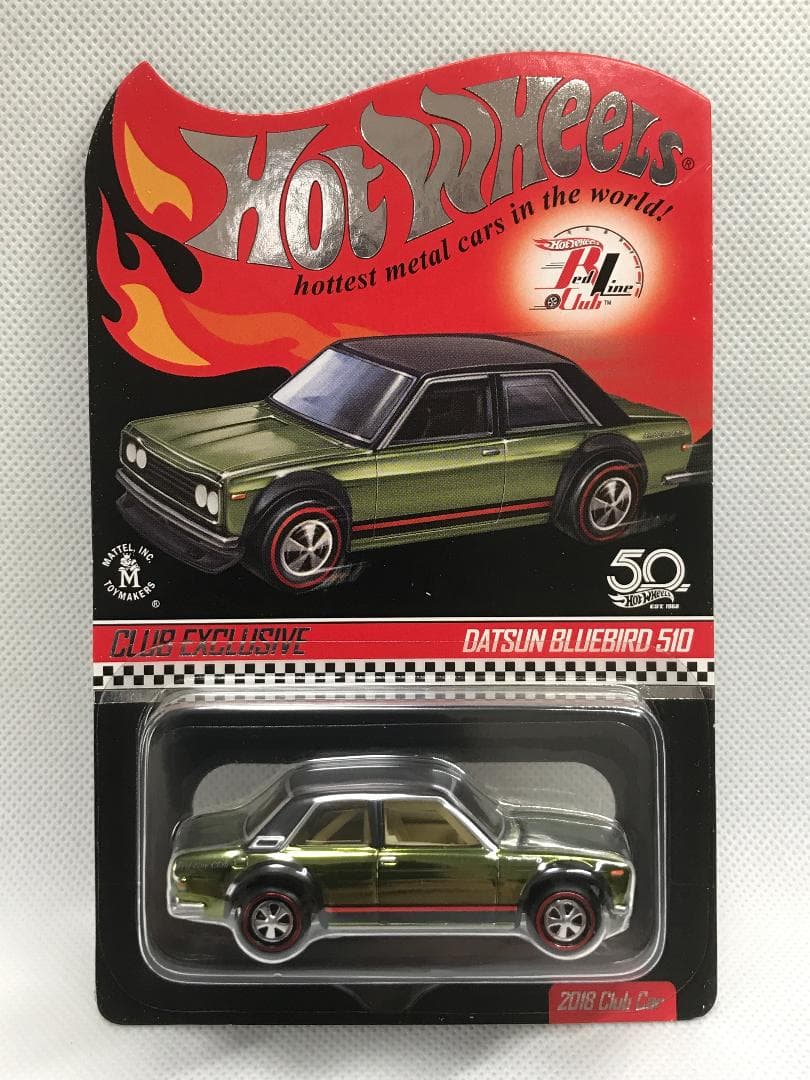 ホットウィール RLC レッドラインクラブ ダットサン ブルーバード 510