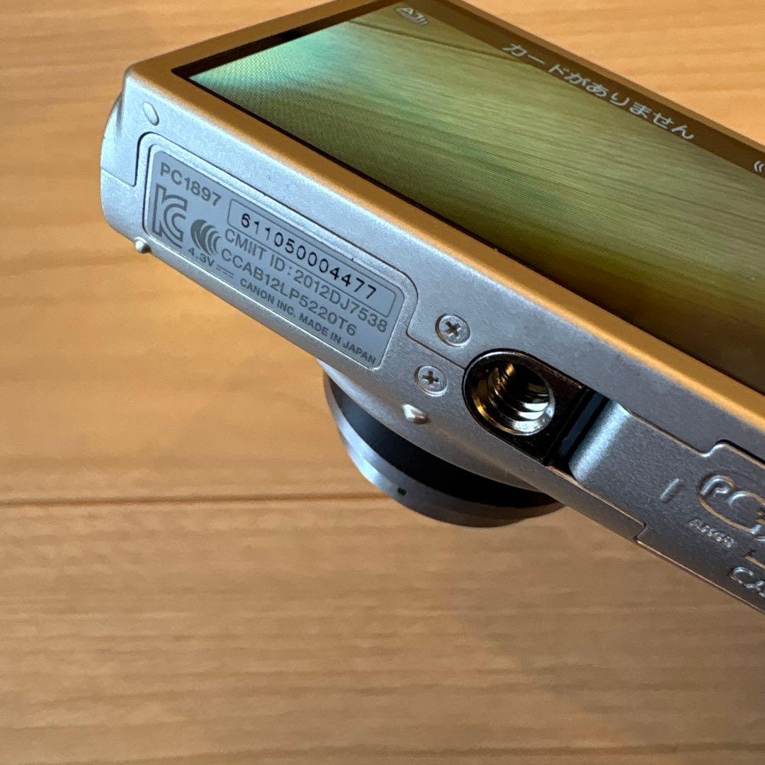 【動作確認済】美品 キャノン IXY 610F デジタルカメラ シルバー