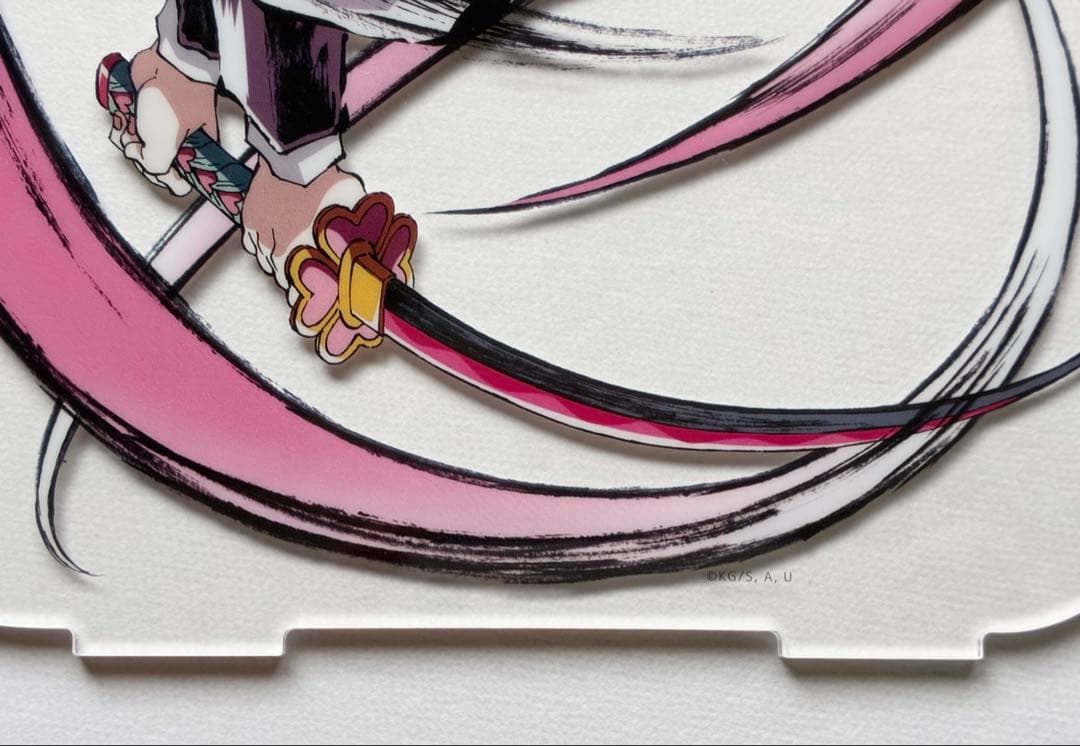 鬼滅の刃 エンドロールイラスト アクリルスタンド コミケ C104 甘露寺蜜璃