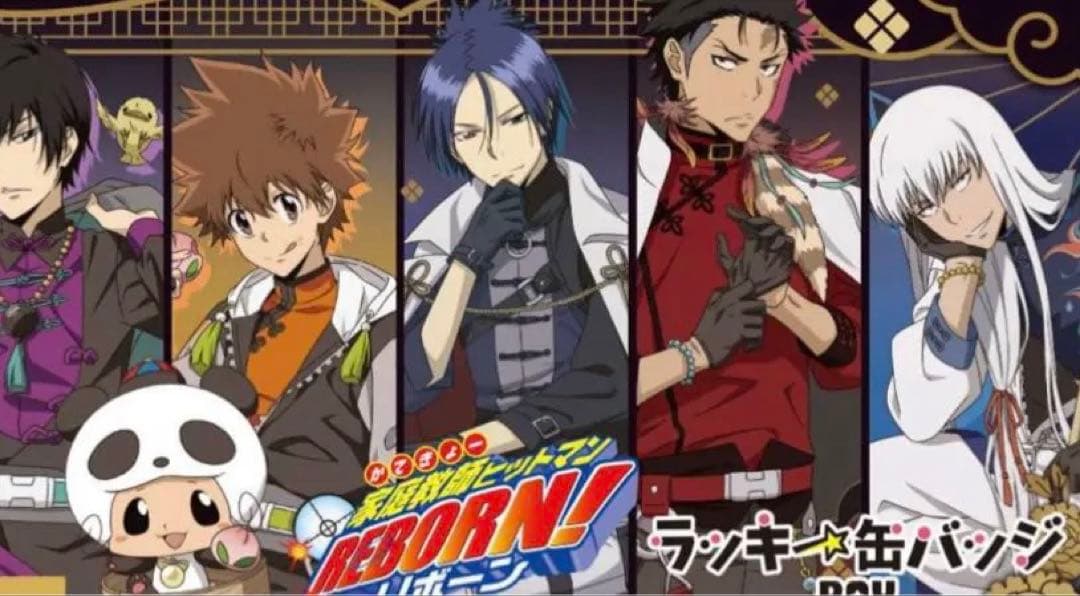 REBORN! ラッキー缶バッジBOX コンプリートセット