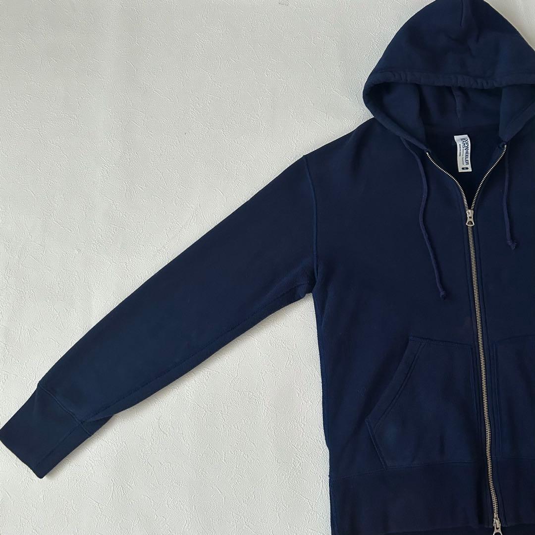 ループウィラー BEAMS別注 吊り編み フルジップパーカー XL 日本製