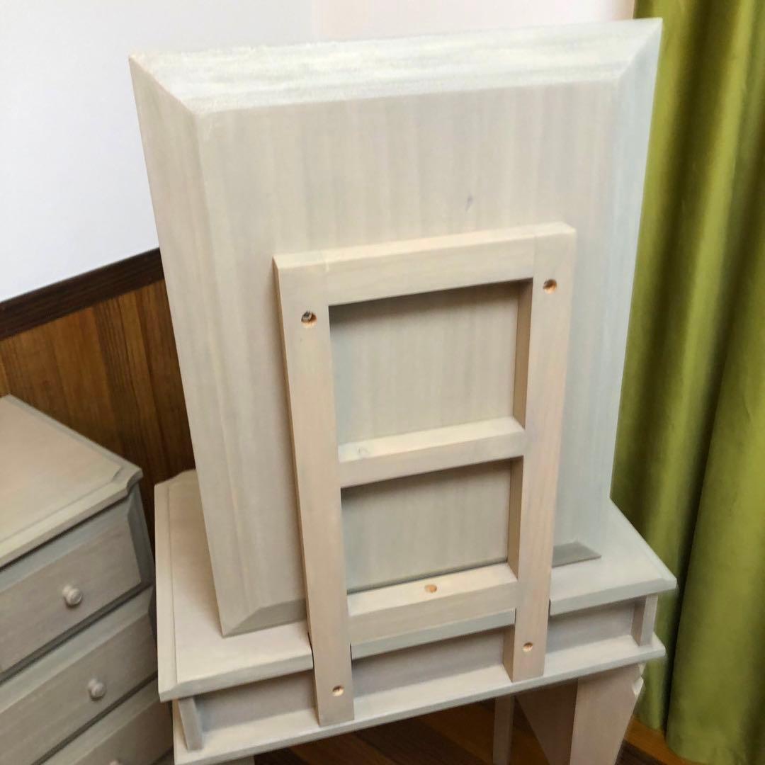 送料込/Francfrancフランフラン/ドレッサー/グレー/直接引取4000円