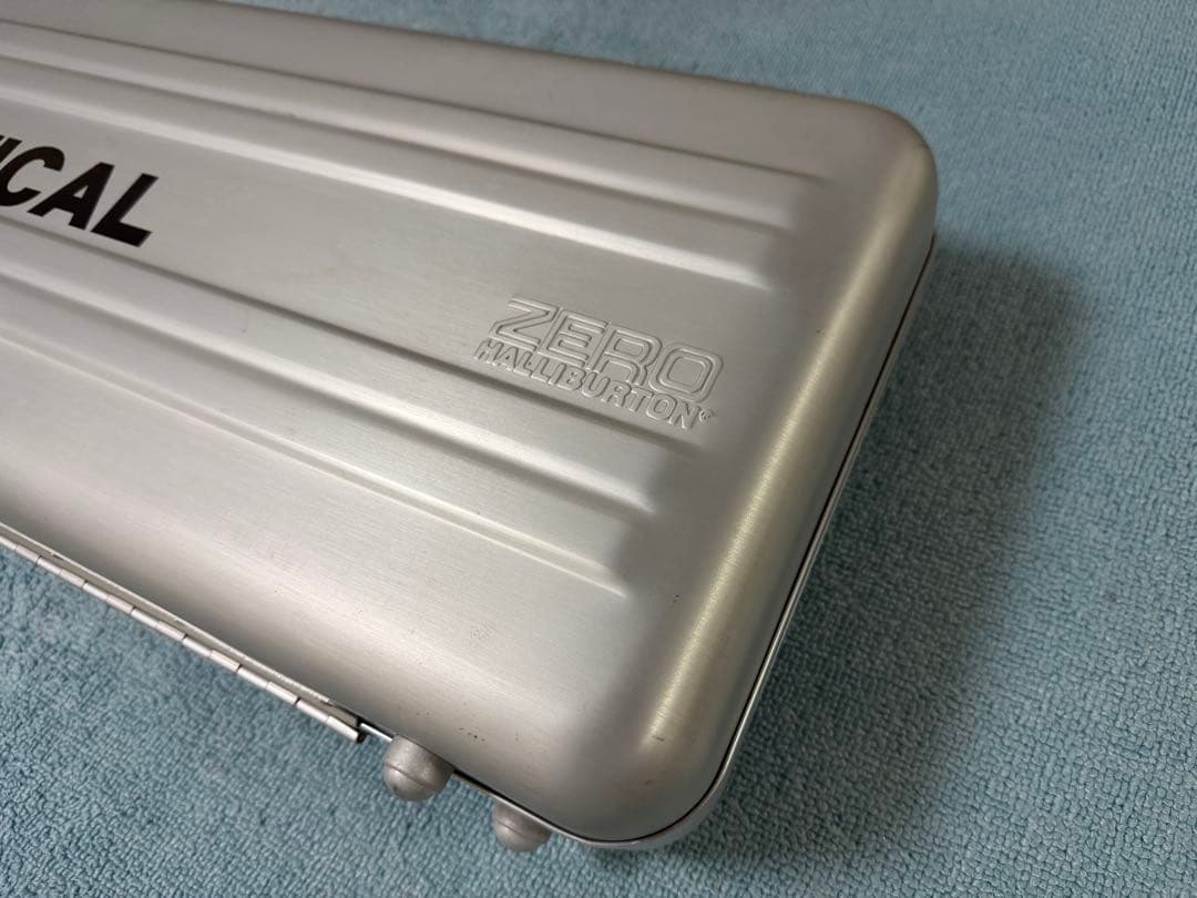 希少品　美品　鍵付　ゼロハリバートン　ガンケース　ライフルケース　キューケース