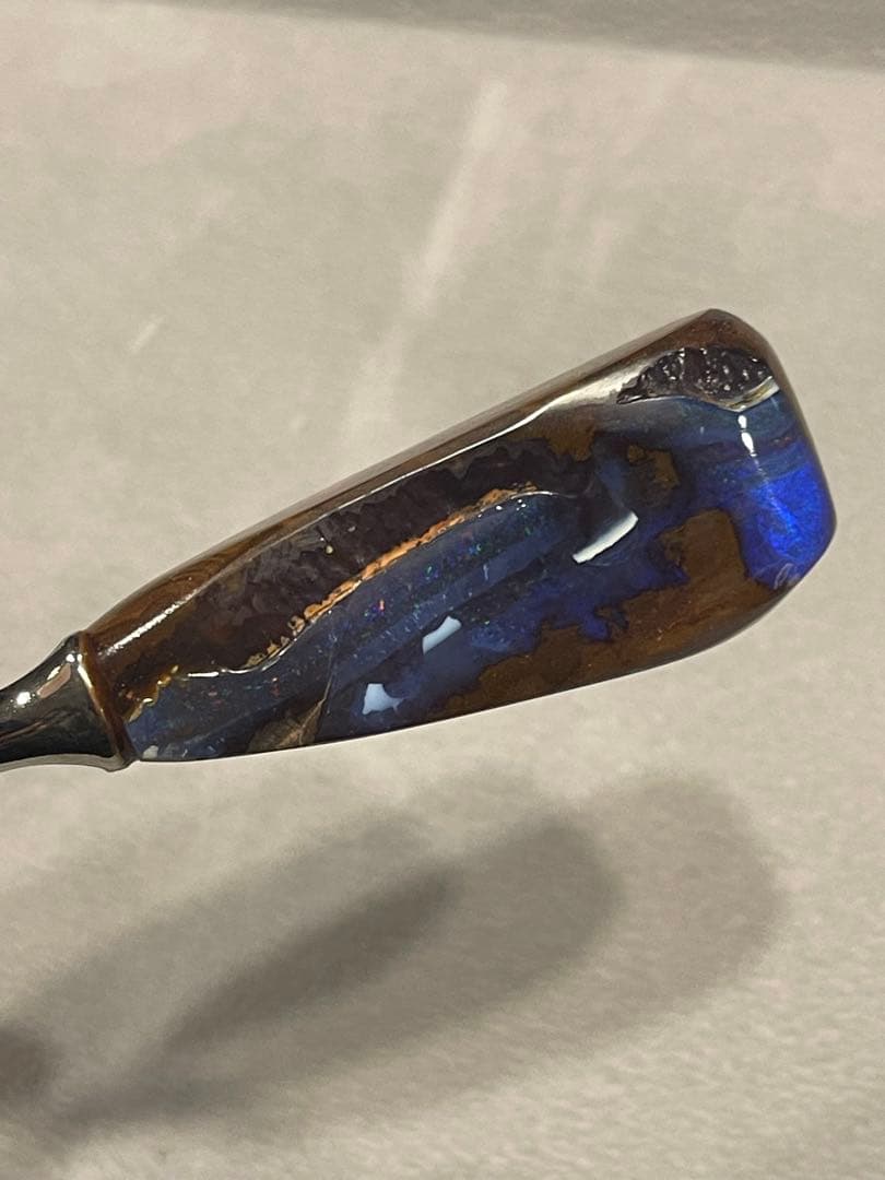 ビンテージ ボルダーオパール ペーパーナイフ レターオープナー OPAL