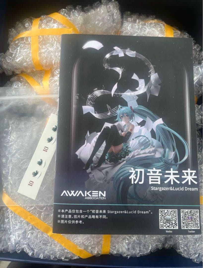 WF2025s awaken 初音ミク ガレージキット ガレキ 未塗装未組立