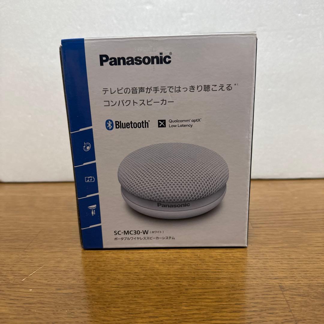 美品　Panasonic SC-MC30-W ワイヤレススピーカー　パナソニック