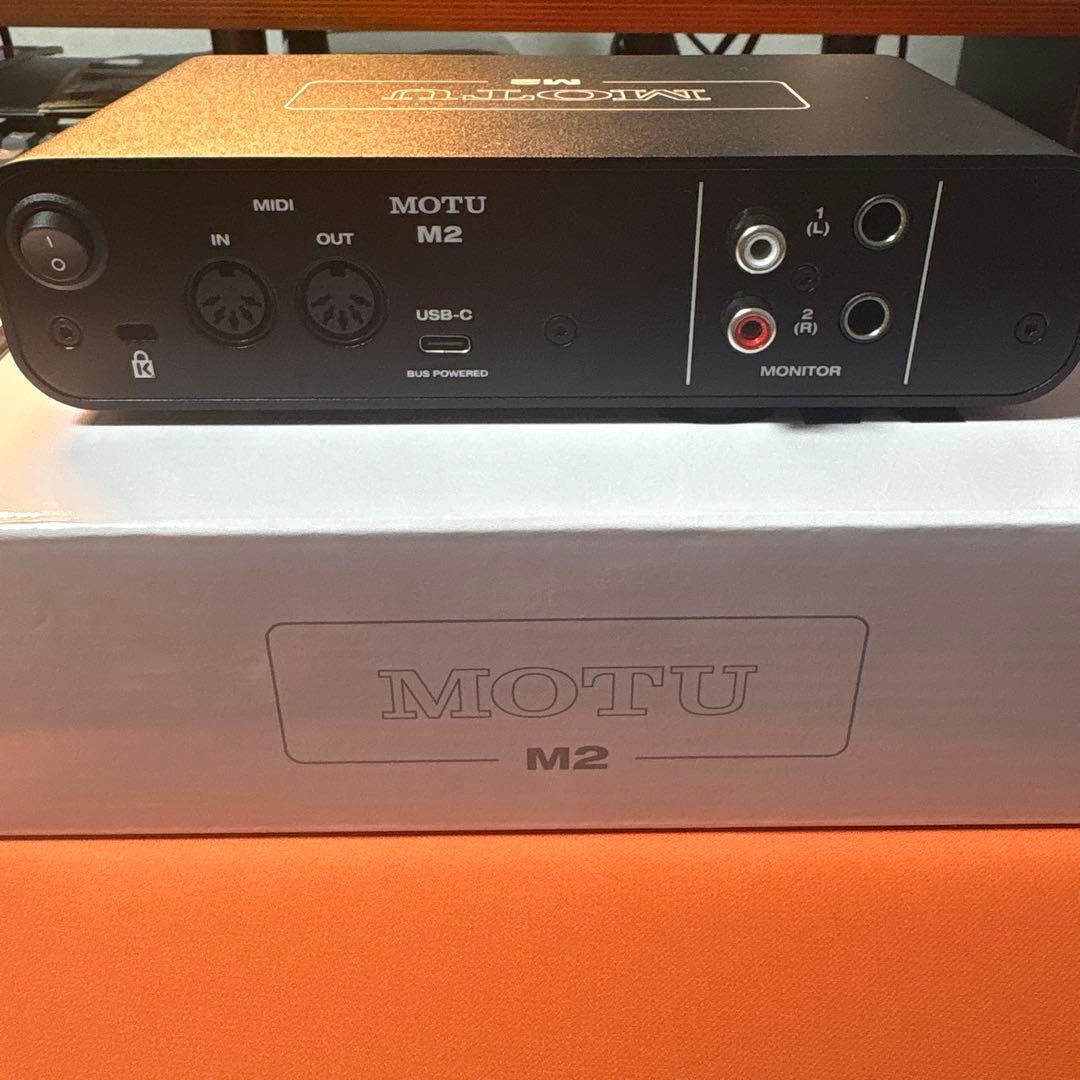 MOTU M2 オーディオインターフェイス➕おまけ