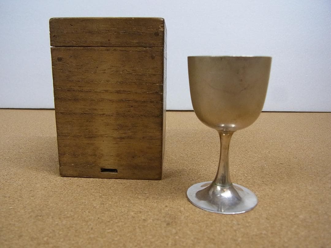 ア*シ様 純銀　酒器　箱入り　27.3g