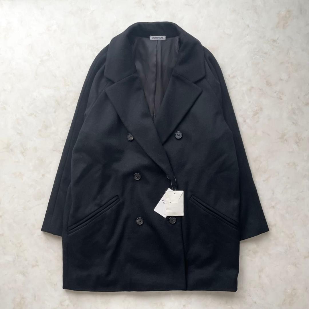 【新品】エヴリデイアイライク Short Double カシミヤチェスターコート