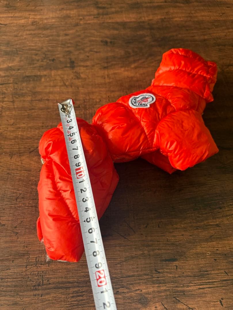 注目度up!!【美品】MONCLER オレンジ フード付き