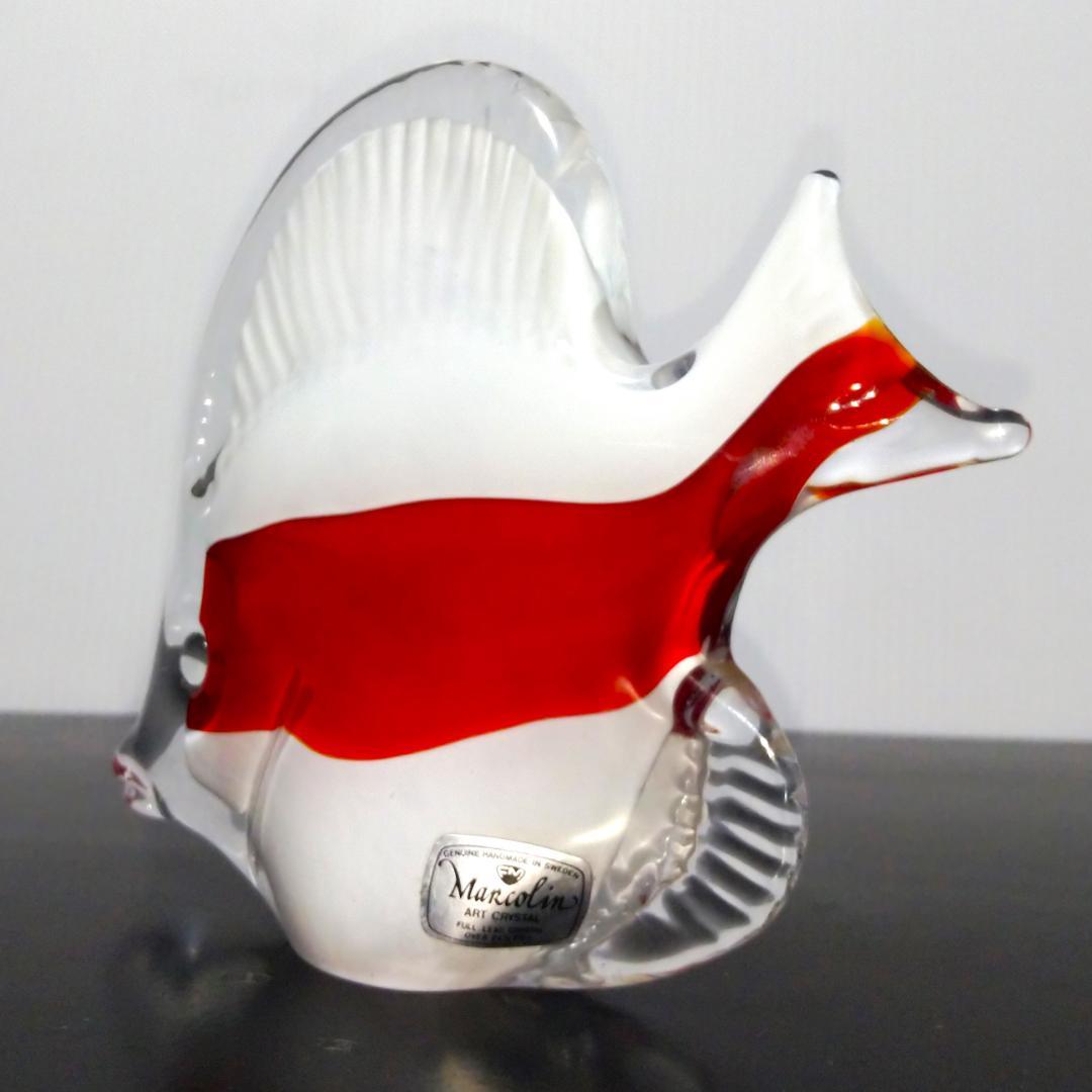 Marcolin Art Crystal マルコリン・アート・クリスタル 赤白