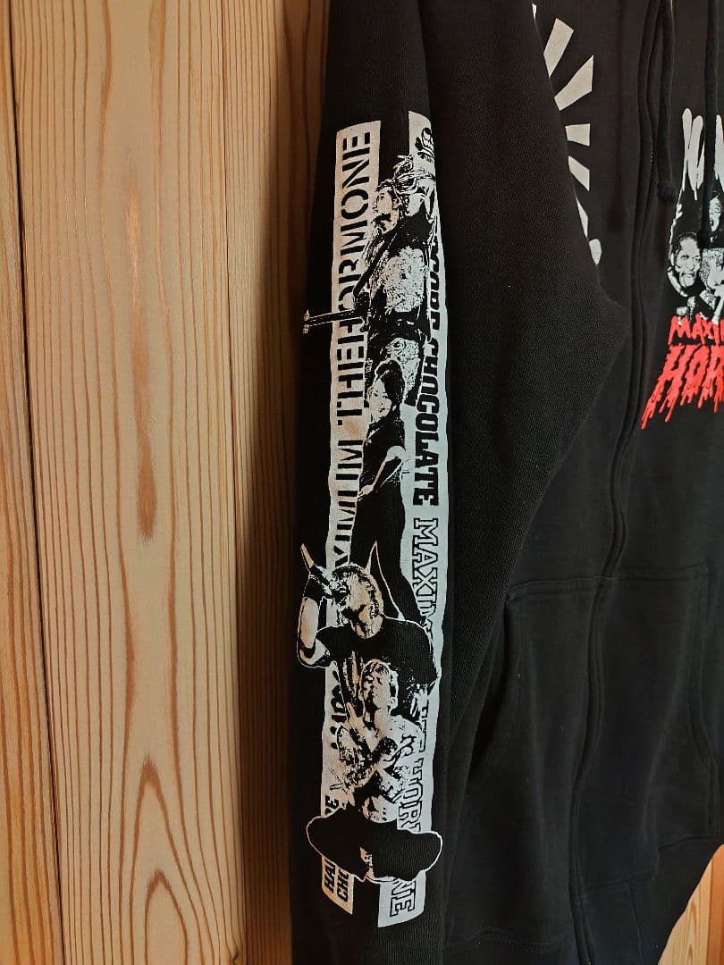 マキシマム ザ ホルモン ハードコアチョコレート ヘドバン大虐殺コラボパーカー