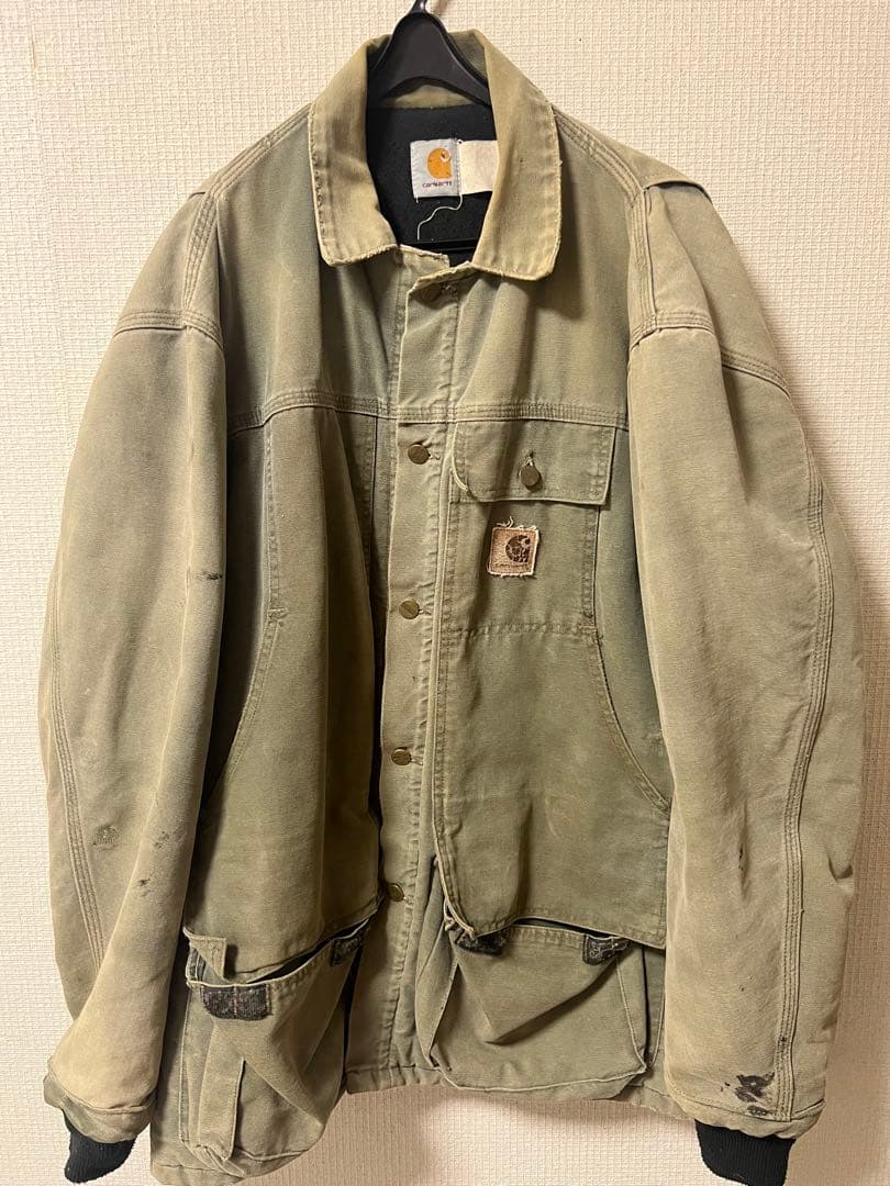 Carhartt カーハート トラディショナルコート　モスグリーン　星タグ