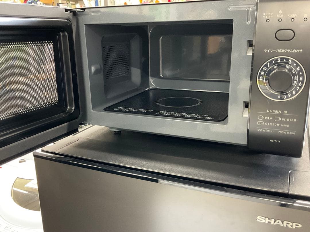 配達＆設置 無料 電子レンジ 冷蔵庫 洗濯機 シャープ パナソニック 作動済み