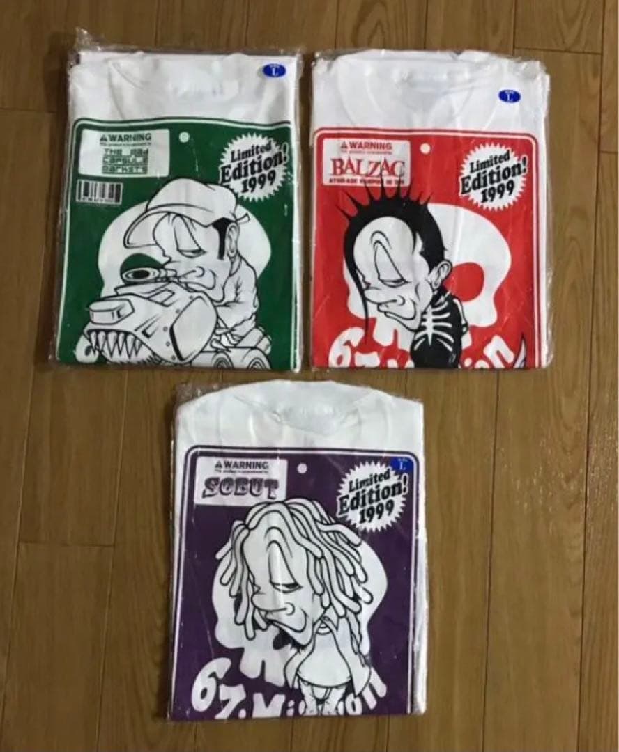 67missionコラボTシャツ3点セット　 Lサイズ