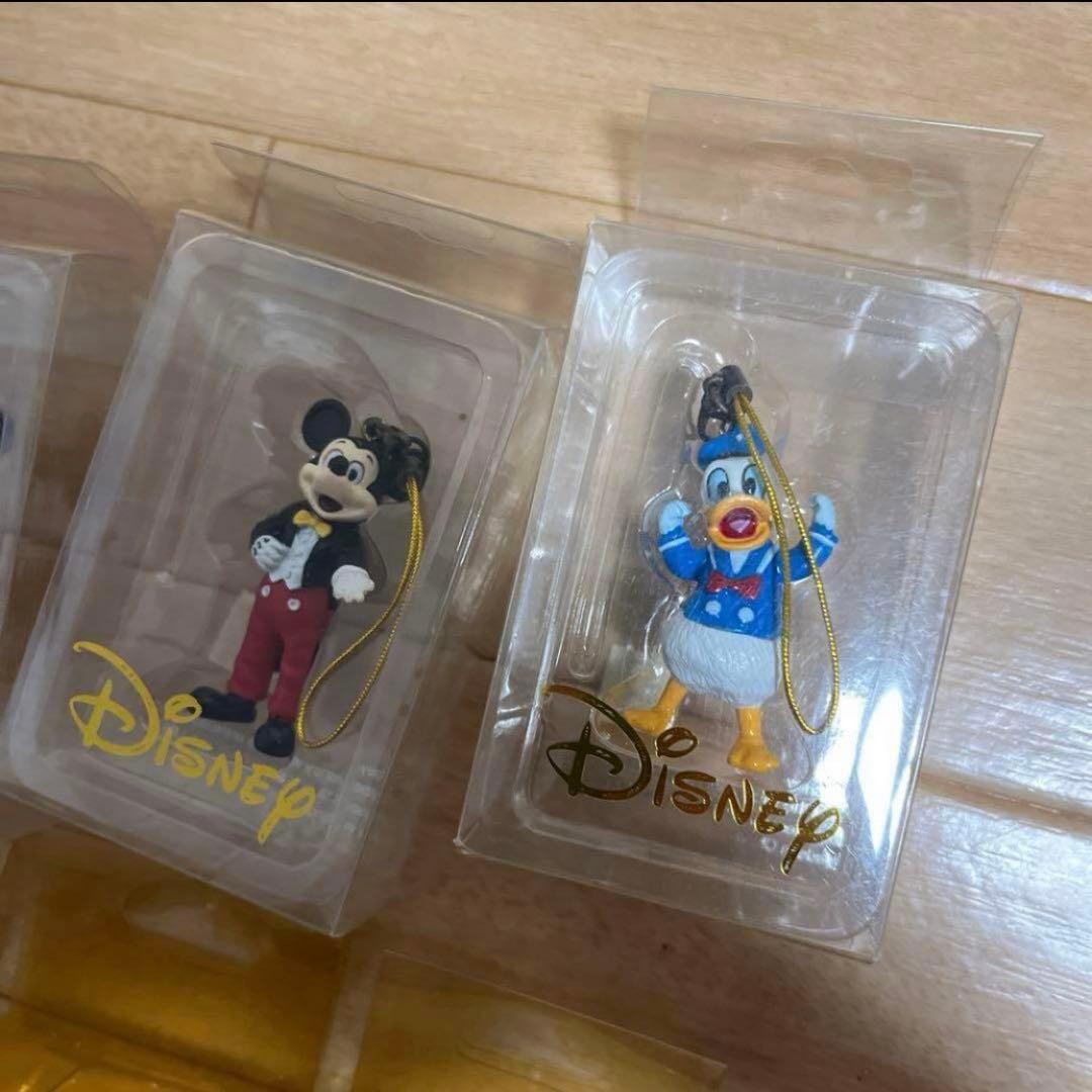 レア　ヴィンテージ　ディズニーキャラクターストラップ　フィギュア　1セット