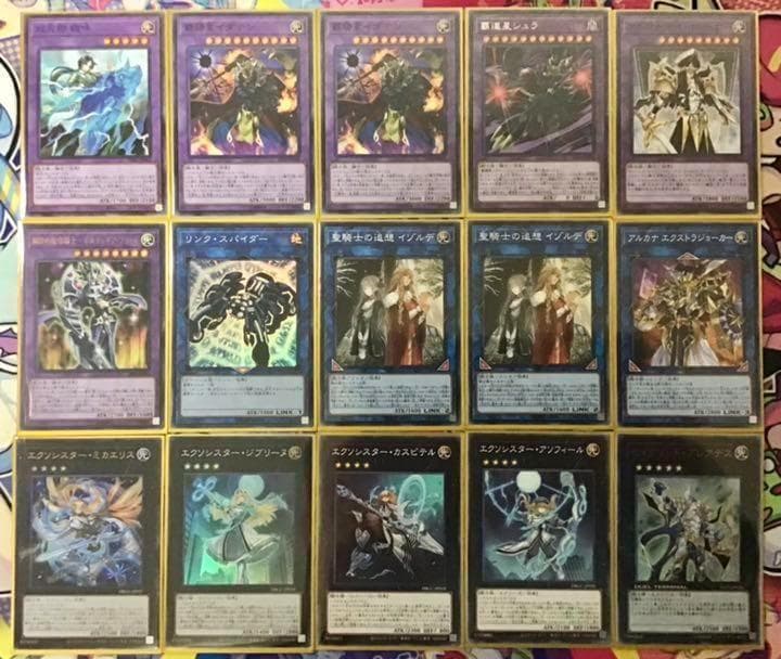 本格構築【絵札の三銃士】デッキ　メイン＆EX15枚＆二重スリーブ