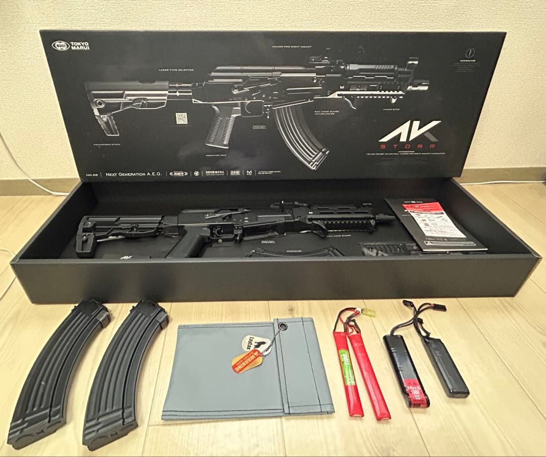 AK Storm ストーム 次世代電動ガン ブラック