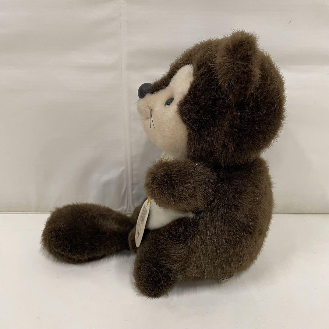 昭和レトロ たぬきのたま吉 ぬいぐるみ ヴィンテージ 当時物 ファースト社