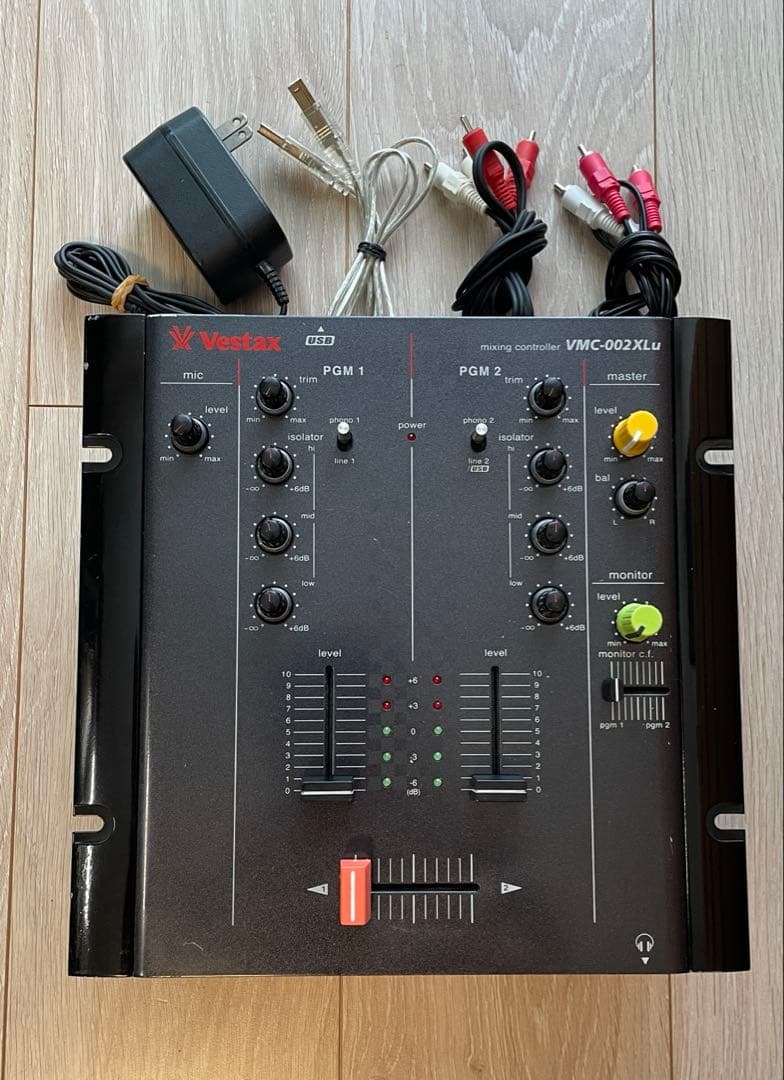 【音出確認済】VESTAX VMC-002XLu DJミキサー