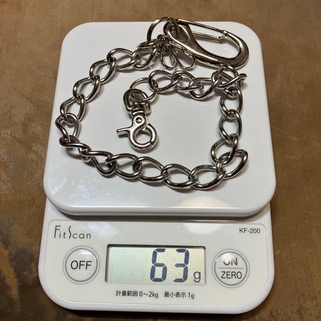 [ハンドメイド]トラッカーウォレット 2層 国産牛革 ウォレットチェーンセット